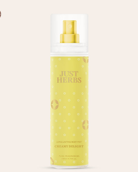 Just Herbs Long-Lasting Creamy Delight Body Mist ( 140 ml )