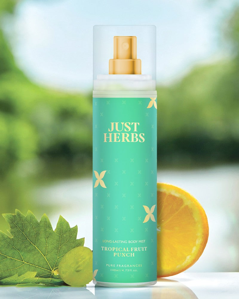 Just Herbs Long-Lasting Tropical Fruit Punch Body Mist ( 140 ml )