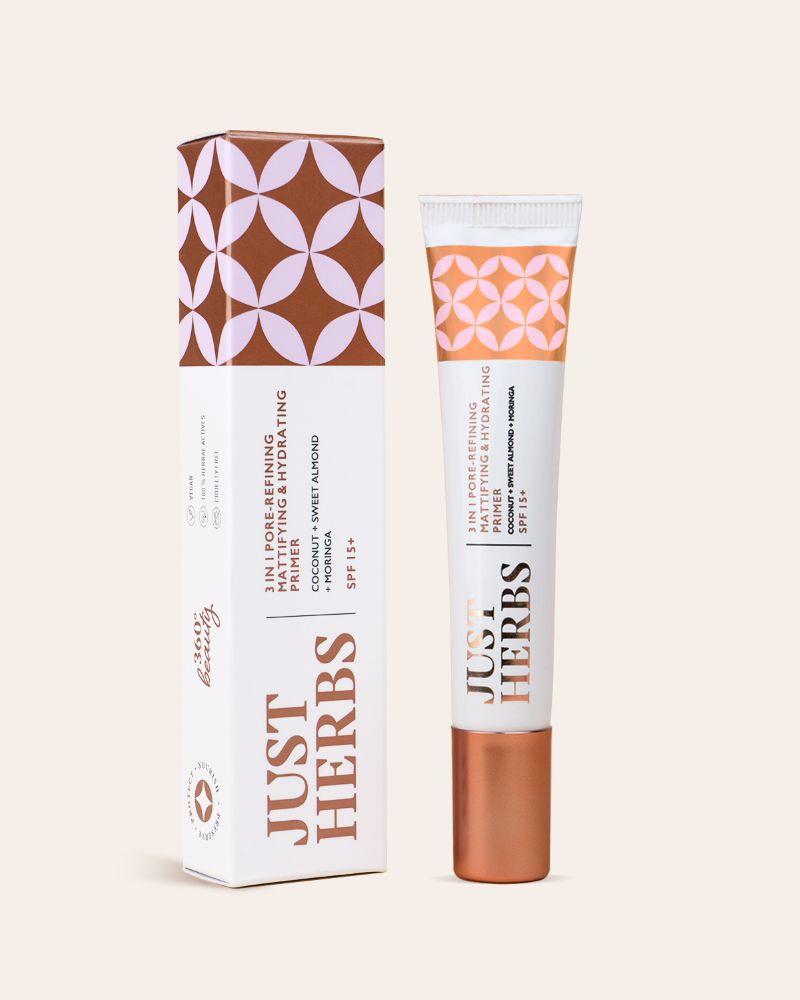 Just Herbs 3 In 1 Pore-Refining, Mattifying & Hydrating Primer