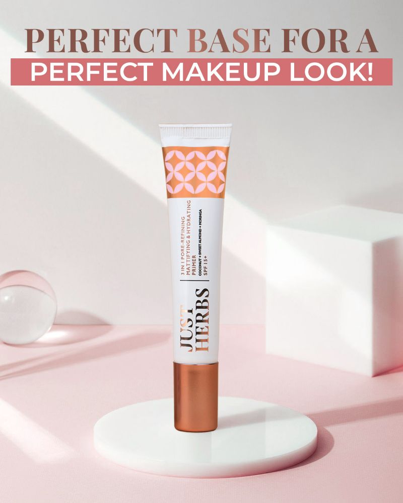 Just Herbs 3 In 1 Pore-Refining, Mattifying & Hydrating Primer