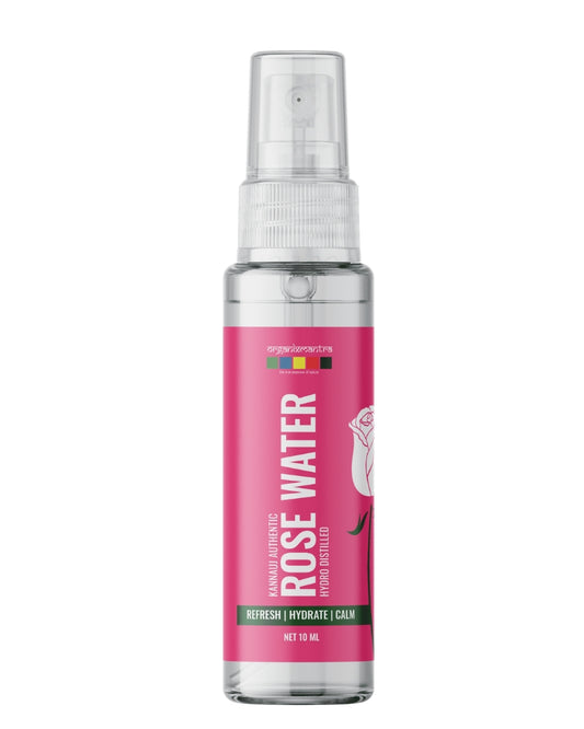 Organix Mantra Rose water - ( 10 ml ) ( Mini / Small Pack / Sample )