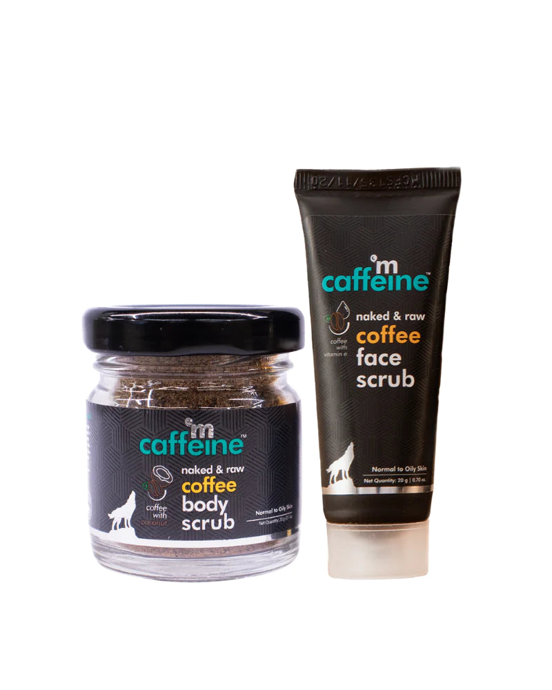 mCaffeine Coffee Exfoliation And De Tan Combo ( Mini/ Small Pack/Sample)