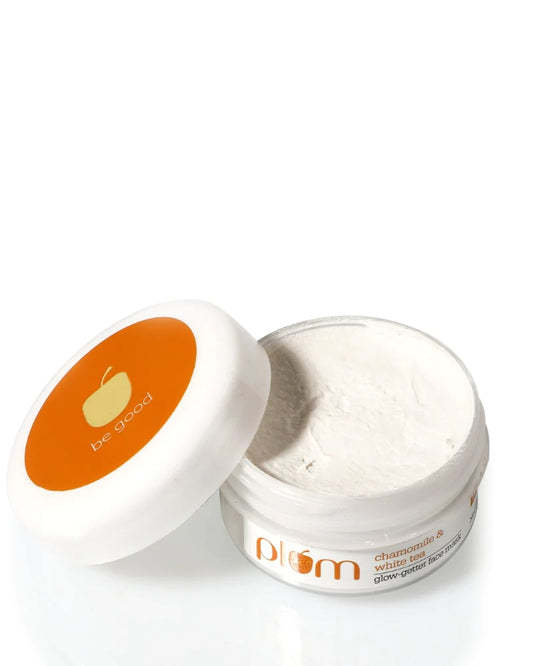 Plum Chamomile & White Tea Glow-Getter Face Mask - (15gms) (Mini/Small pack/Sample)