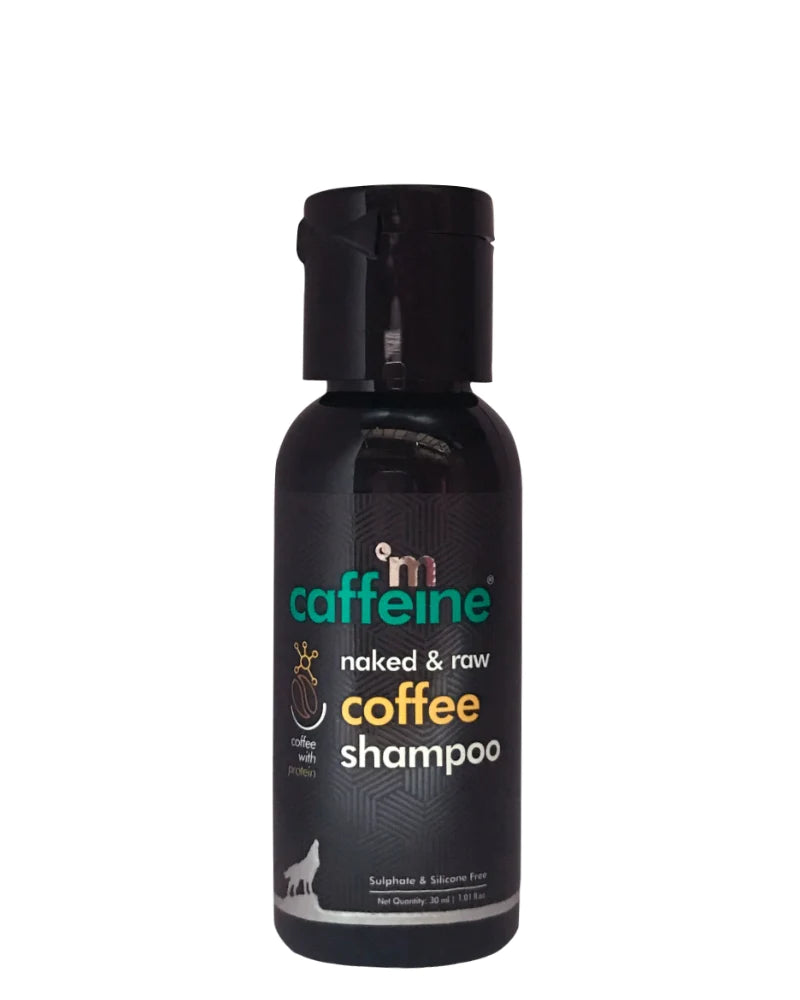 mCaffeine Naked & Raw Coffee Shampoo (30ml) (Mini/Small pack/Sample)
